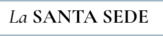 Logo de La Santa Sede